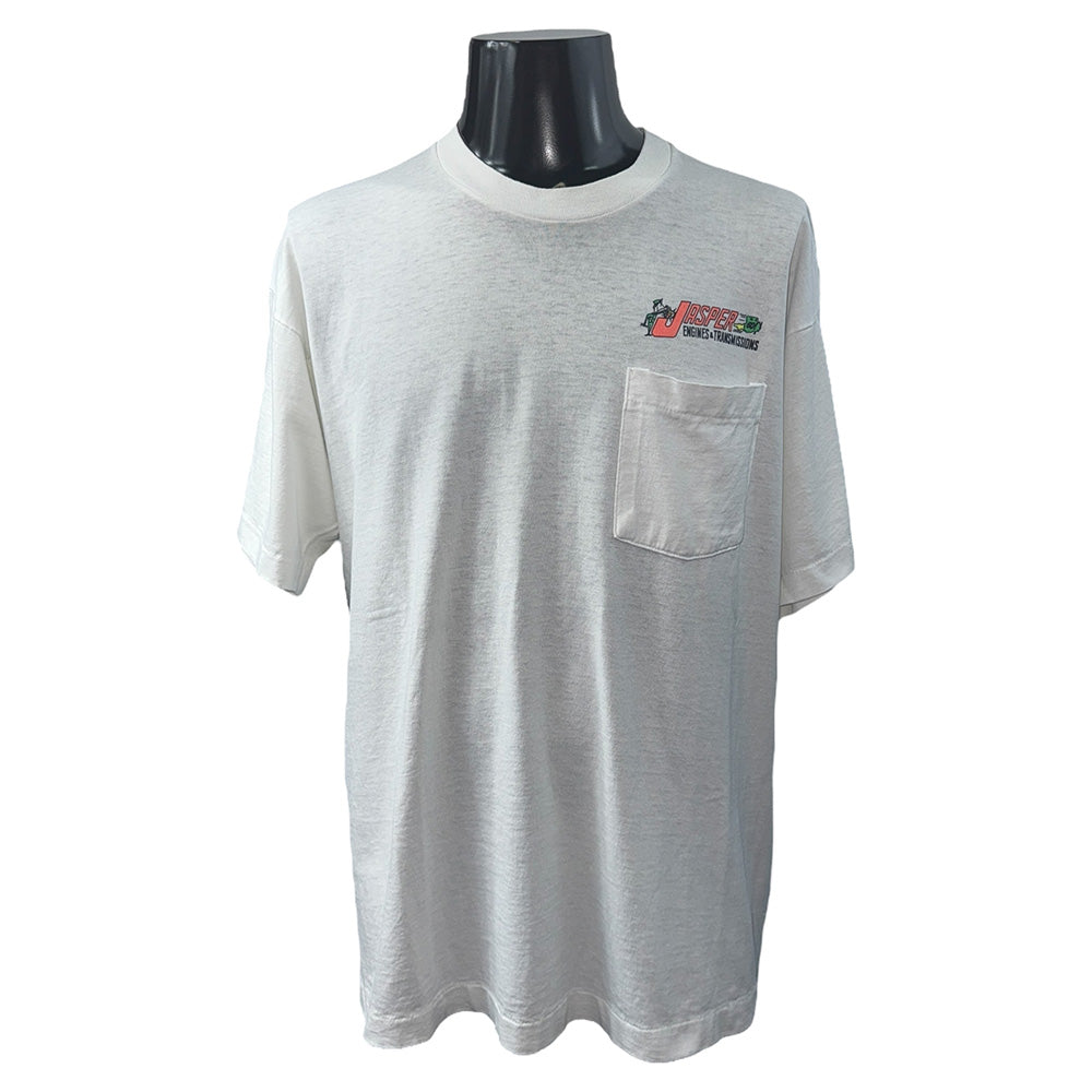 【JASPER Engines & Transmissions】ジャスパー FRUIT OF THE LOOMタグ ポケットTシャツ XL