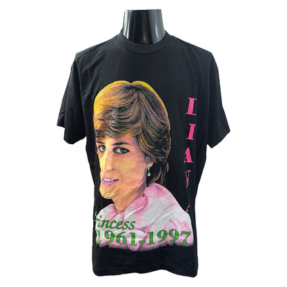 [PRINCESS DIANA] Princess Diana Memorial Vintage T-shirt, Size L