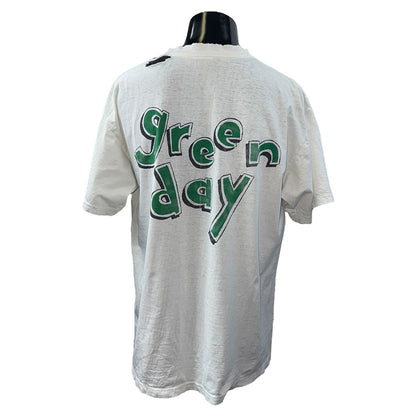 [GREEN DAY] Green Day 1995 DOOKIE Vintage T-shirt XL