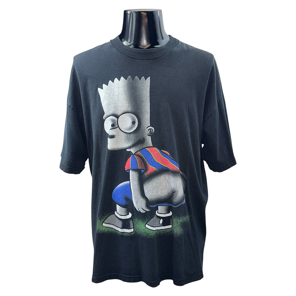 [THE SIMPSONS] Simpsons Bart Print VINTAGE T-shirt XL