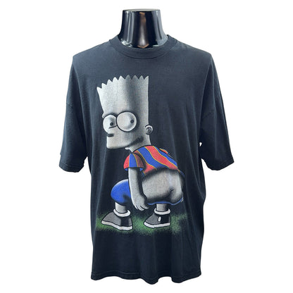 [THE SIMPSONS] Simpsons Bart Print VINTAGE T-shirt XL
