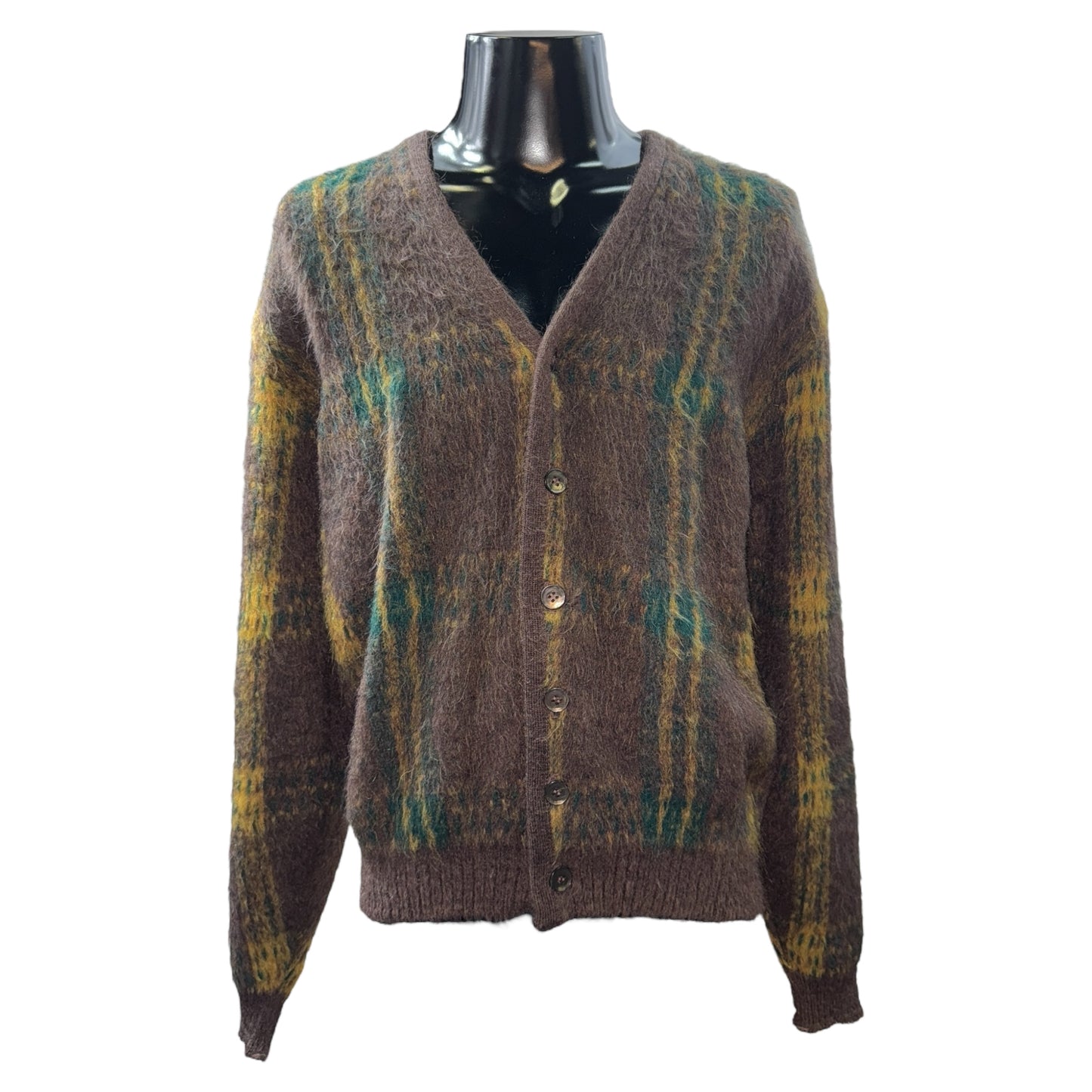 [CAMPUS] Canvas Wool x Mohair 60's Knit Cardigan