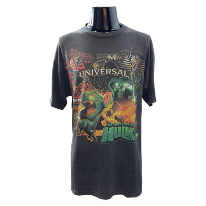[UNIVERSAL] Universal Vintage Spider-Man Jurassic Park Hulk T-shirt