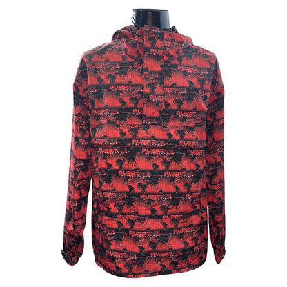 [SUPREME] Supreme 18SS World Famous Taped Hooded Nylon Jacket