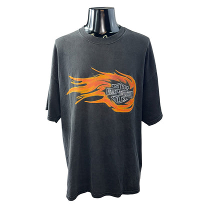 【HARLEY-DAVIDSON】ハーレーダビッドソン "WOLVERINE HARLEY-DAVIDSON" 2001年コピーライト USA製 Y2K Vintage Tシャツ