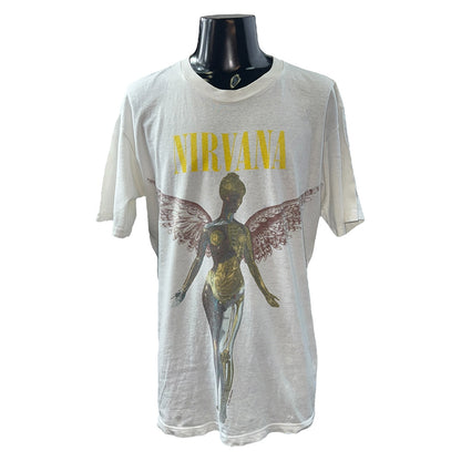 [NIRVANA] Nirvana In Utero 90's Vintage T-shirt, size XL