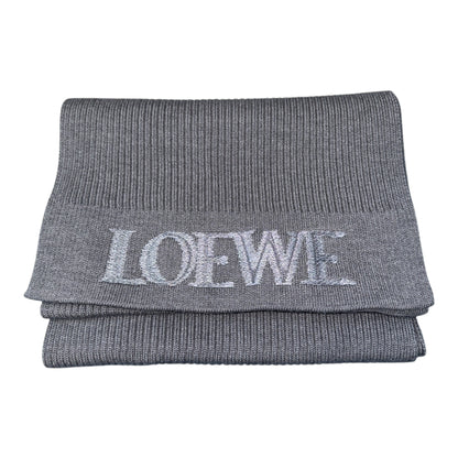 [LOEWE] Loewe scarf gray