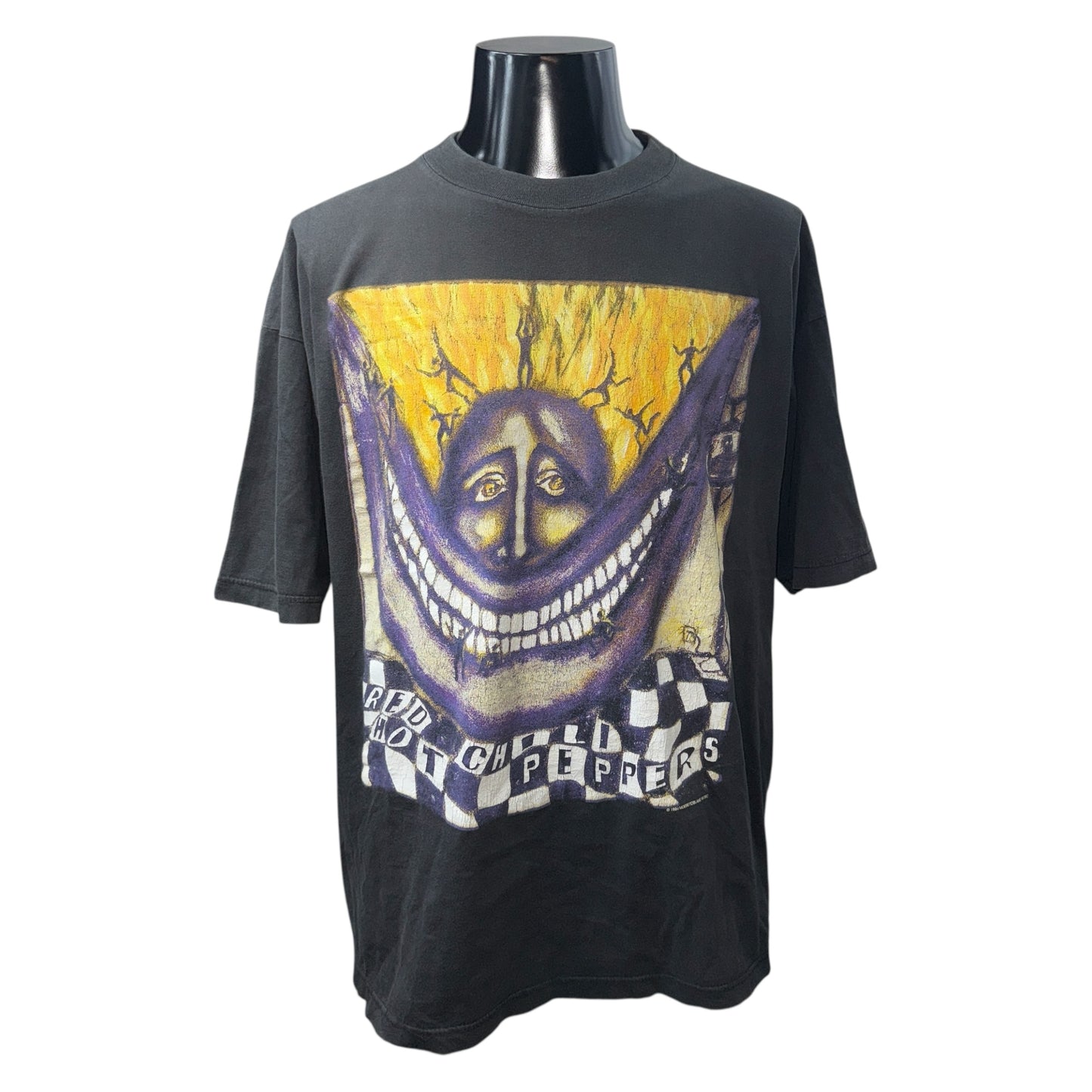 【RED HOT CHILI PEPPERS】レッド・ホット・チリ・ペッパーズ "BIG SMILE" ユーロ 90's Vintage Tシャツ