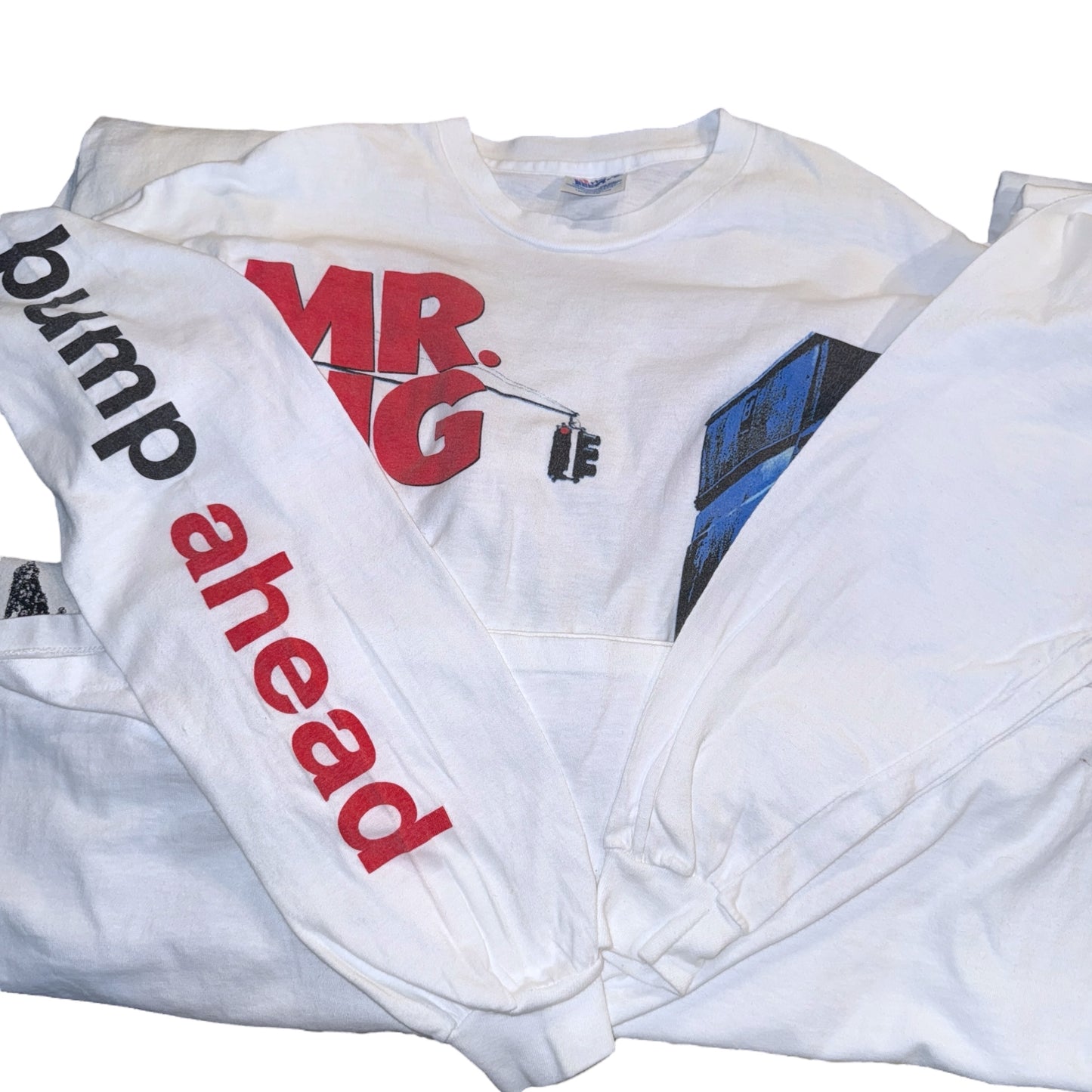 [MR. BIG] Mr. Big "BUMP AHEAD TOUR" 90's USA Made Long Sleeve T-Shirt