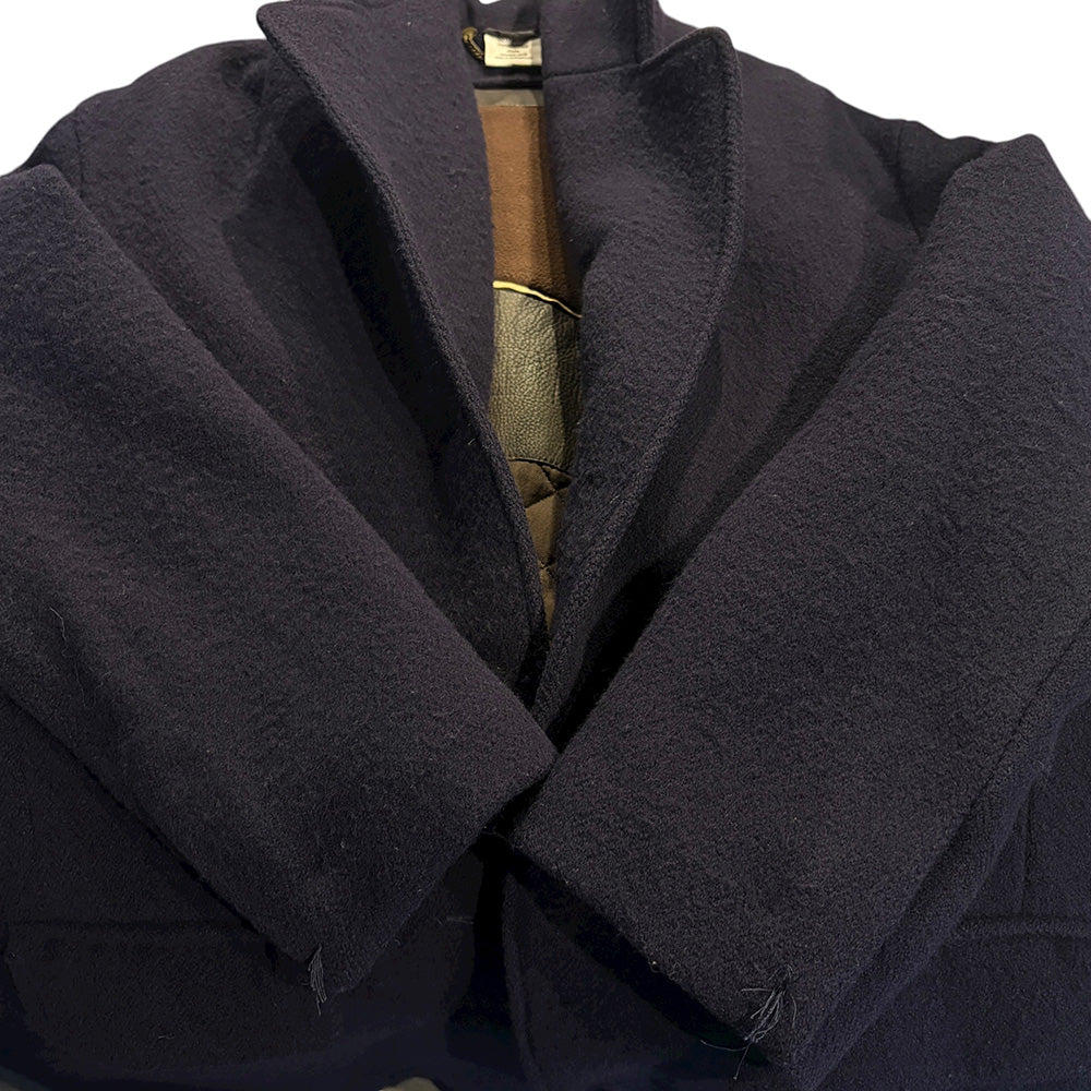 Vetements "VAGABOND TIE COAT" Oversized Wool Coat
