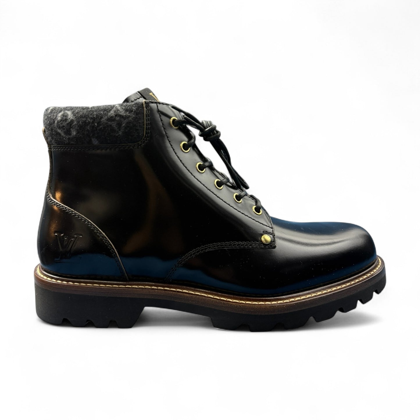 [LOUIS VUITTON] Louis Vuitton Oberkampf Line Ankle Boots