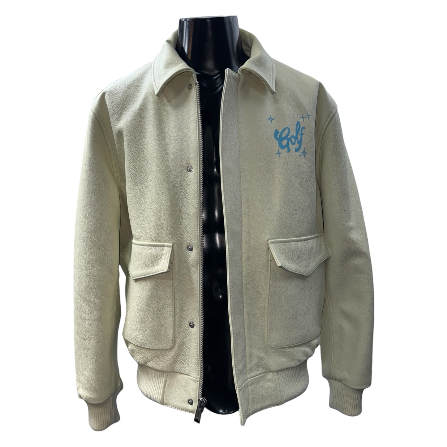GOLF WANG Airbrush Heart Bomber Jacket, Size M