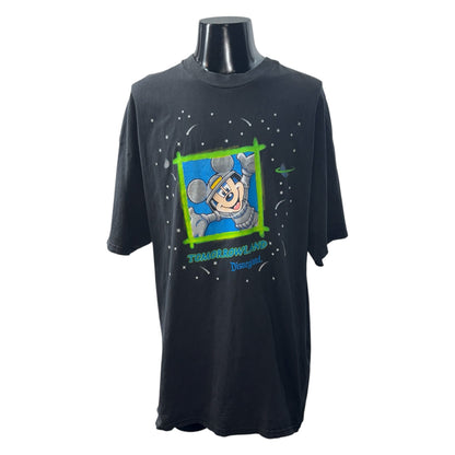 【DISNEY】ディズニー トゥモローランド ミッキー USA製 Vintage Tシャツ