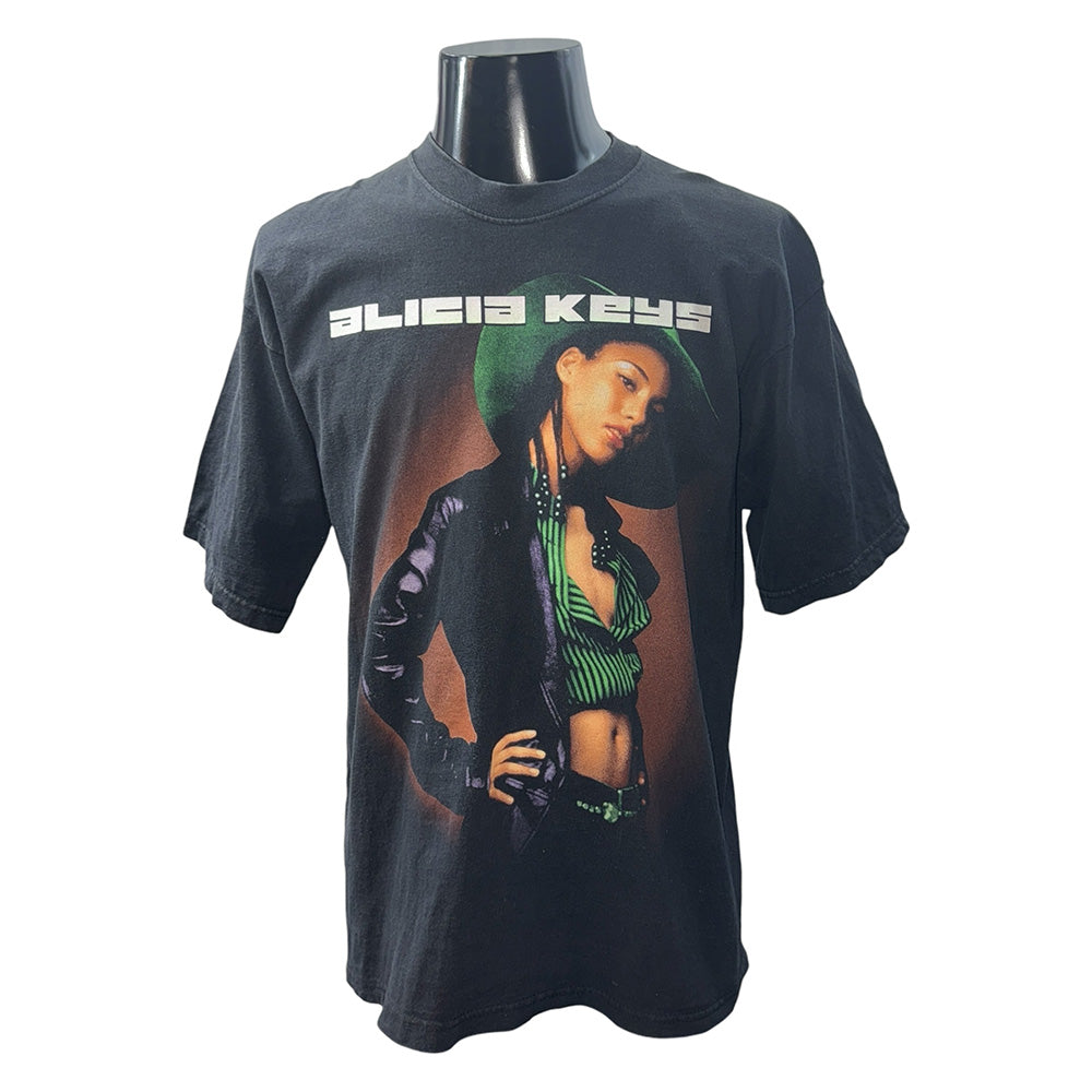 【ALICIA KEYS】アリシア・キーズ 2002年ツアーTシャツ