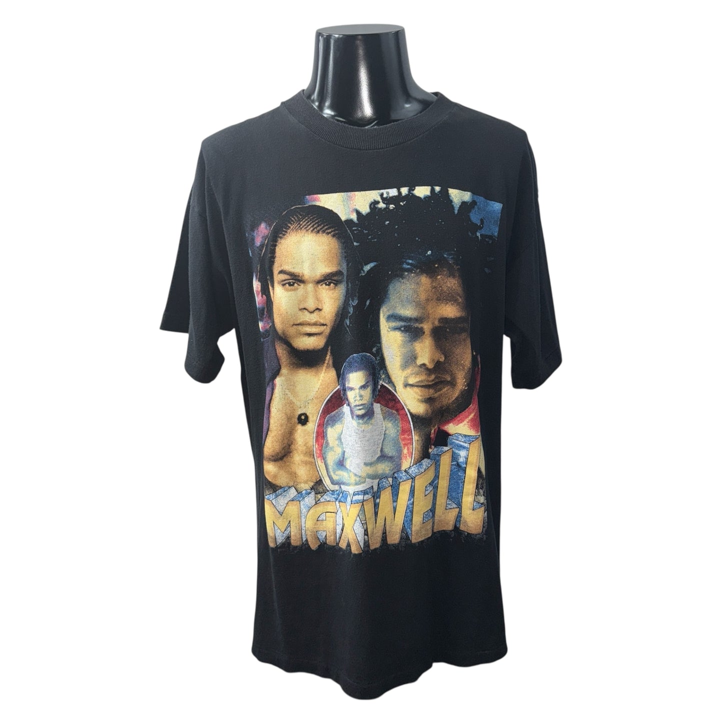 [MAXWELL] Maxwell FORTUNATE RAP TEE Vintage T-shirt