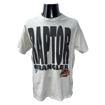【JURASSIC PARK】ジュラシックパーク "RAPTOR WRANGLER" Tシャツ