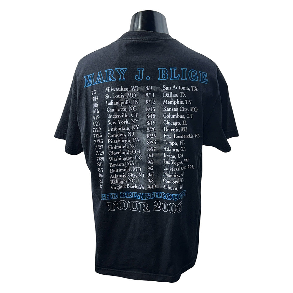【MARY J. BLIGE】メアリー・ジェイ. ブライジ ”THE BREAKTHROUGH TOUR 2006” Tシャツ