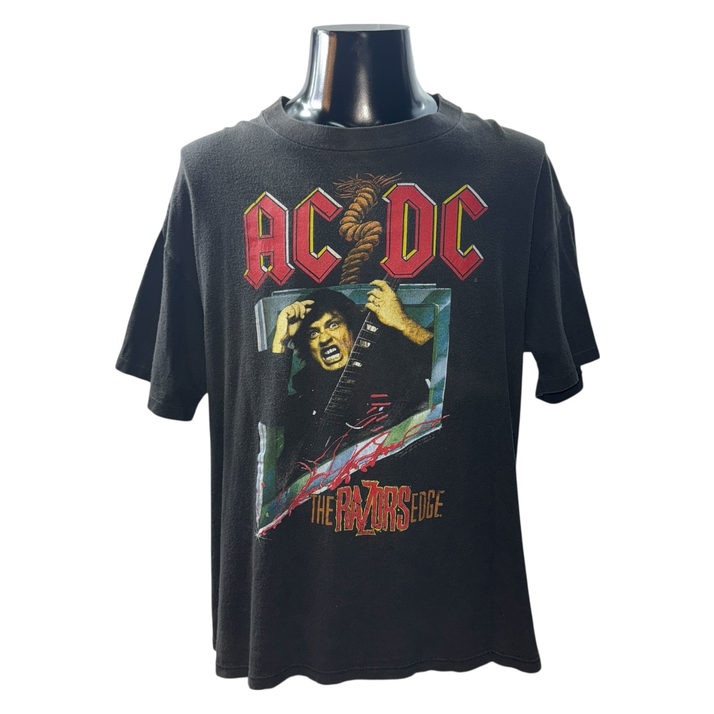 【AC/DC】エーシーディーシー Vintage ライブグラフィックTシャツ