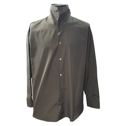 [HERMES] Hermes Serie Button Stand Collar Shirt
