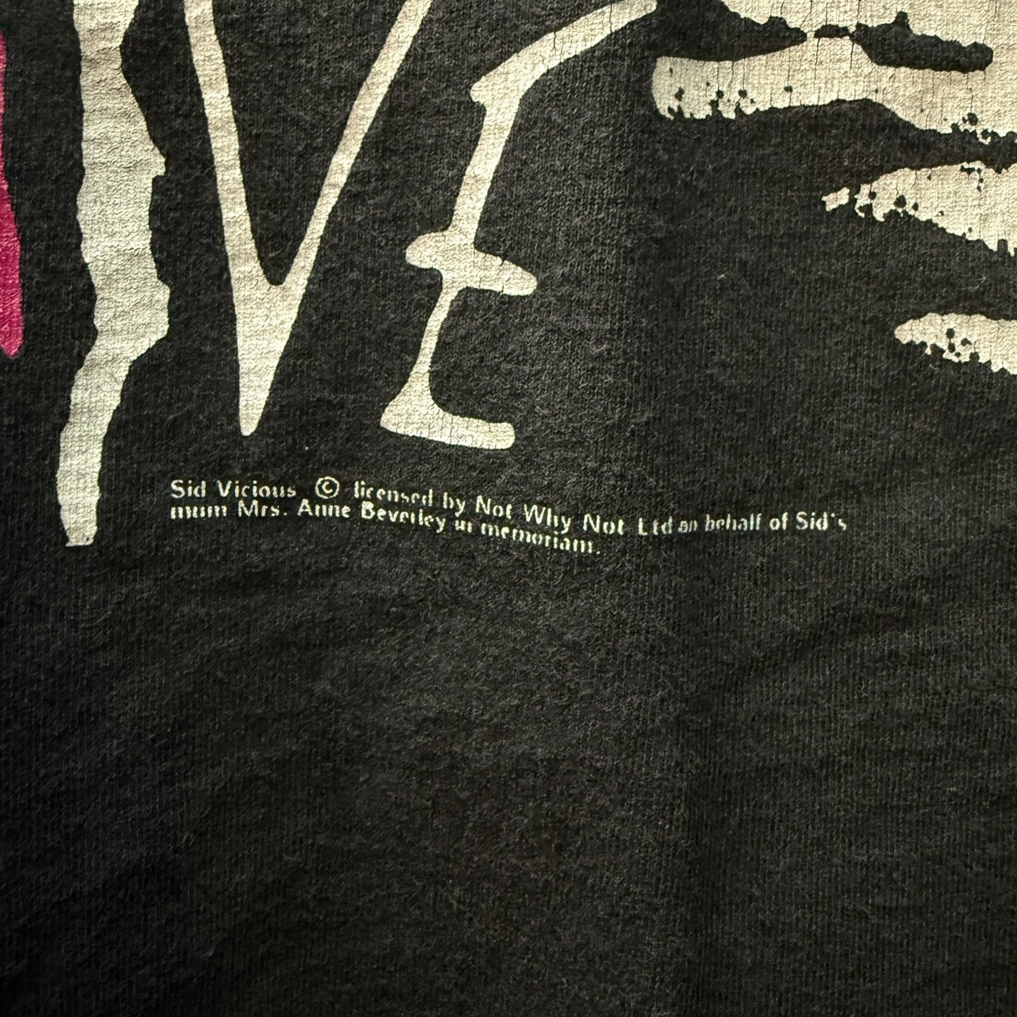 [SEX PISTOLS] Sex Pistols Sid Vicious T-shirt with NICEMAN tag