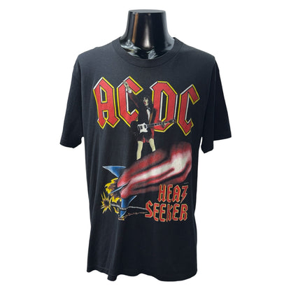 【AC/DC】 エーシーディーシー WORLD TOUR88 1988コピーライト Vintage Tシャツ