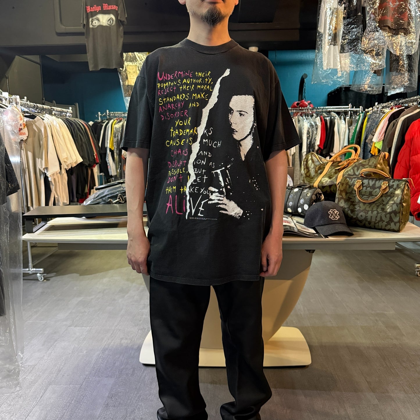 [SEX PISTOLS] Sex Pistols Sid Vicious T-shirt with NICEMAN tag