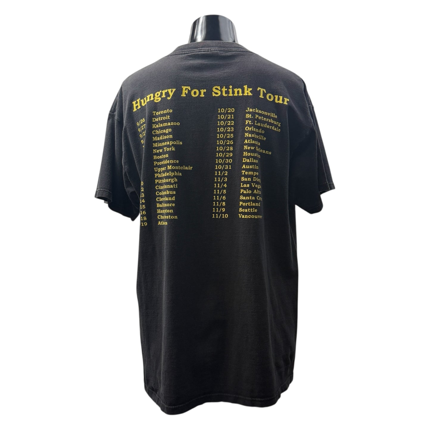 【L7】エルセヴン "Hungry For Stink TOUR" 90's Vintage ハングリー・フォー・スティンク ツアーTシャツ