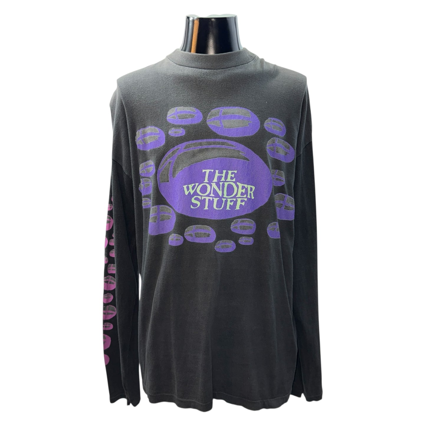 [THE WONDER STUFF] Wonder Stuff "CIRCLESQUARE" Long Sleeve T-Shirt
