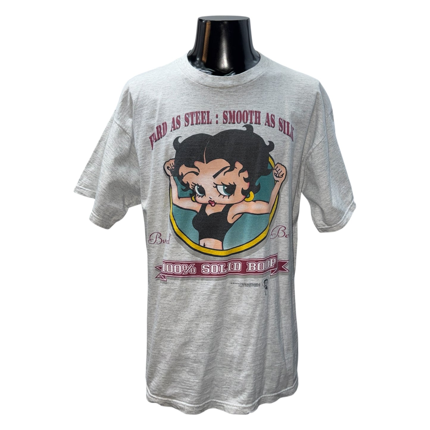 Betty Boop "HARD AS STEEL" 94's Vintage T-shirt, Size XL
