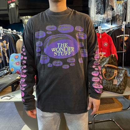 [THE WONDER STUFF] Wonder Stuff "CIRCLESQUARE" Long Sleeve T-Shirt