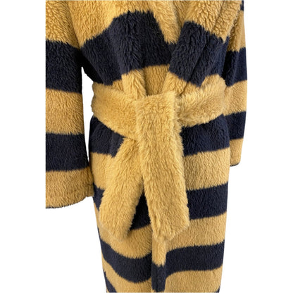 [Max Mara] Max Mara Striped Long Jacket
