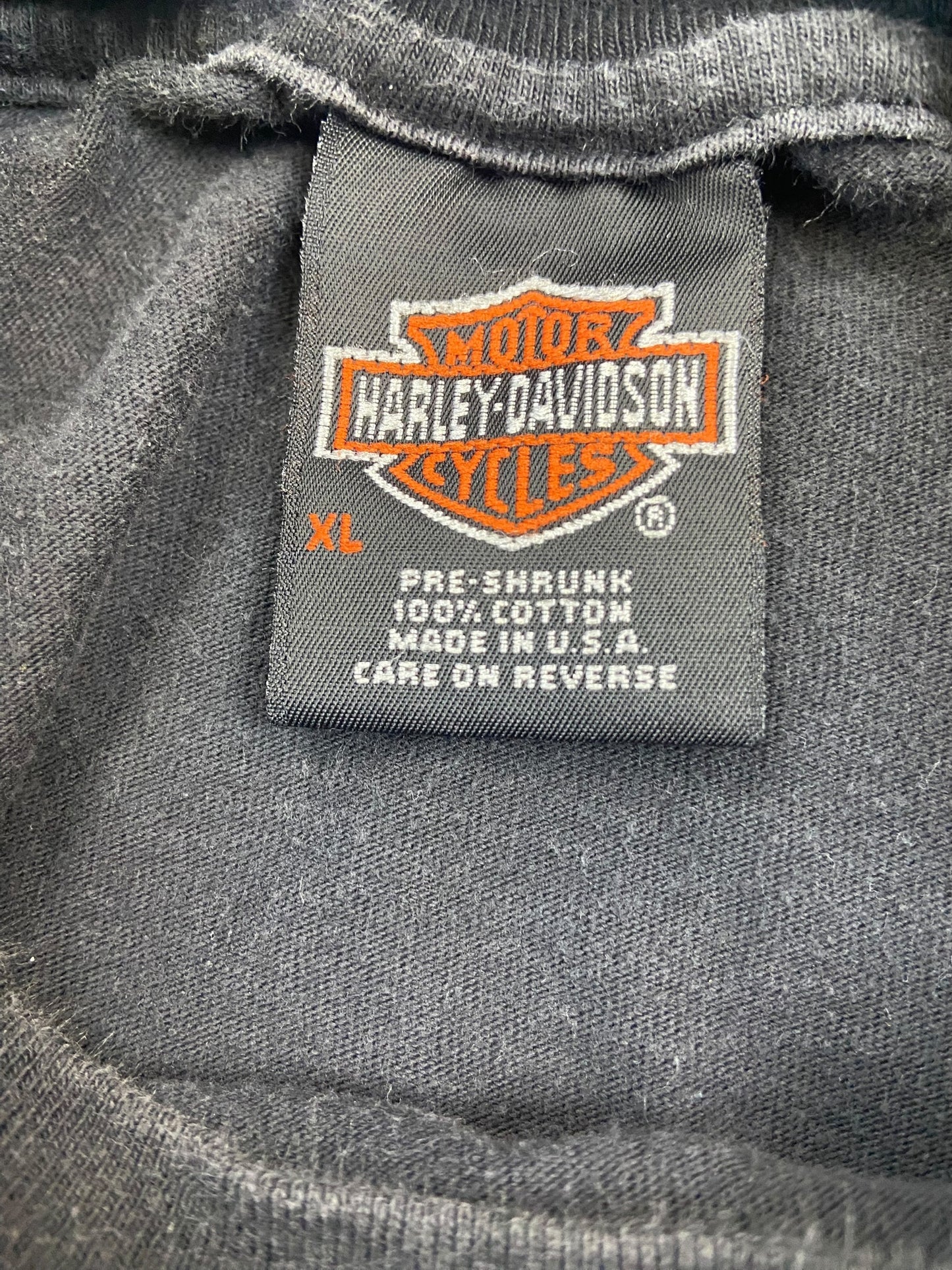 【Harley-Davidson】ハーレーダビッドソン バー&シールド バックグラフィック 90's Vintage Tシャツ L相当