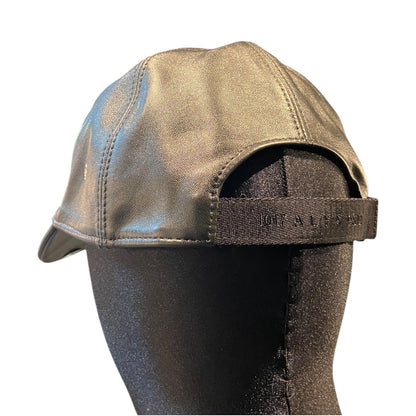 [1017 ALYX 9SM] Ten Seventeen Alyx Nine SM Black Leather Cap