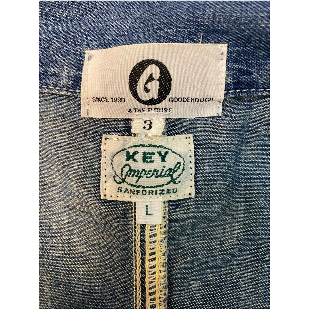 【GOODENOUGH × KEY】グッドイナフ× キー 2012AW / カバーオール / ヴィンテージ加工
