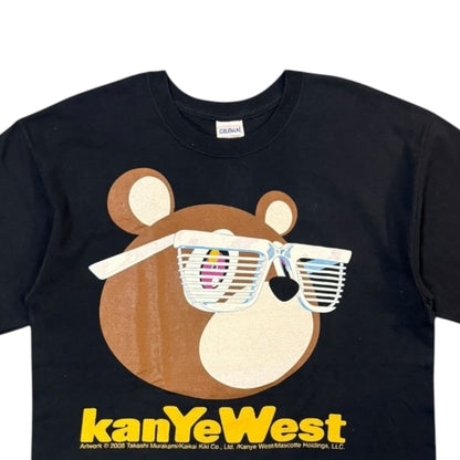 【Kanye Westｘ村上隆 】カニエウェスト ドロップアウトベア Tシャツ USED美品 00's Vintage L