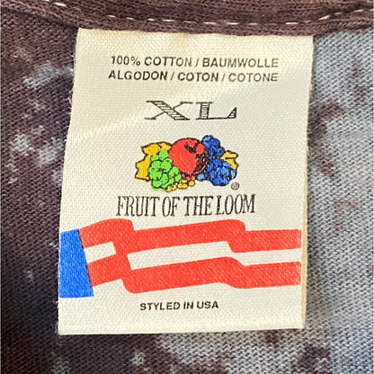 【RED HOT CHILI PEPPERS】レッドホットチリペッパーズ Vintage Tie-Dye Long Sleeve T-ShirtタイダイロンT （タグ：Fruit of the Loom・フルーツオブザルーム）XL