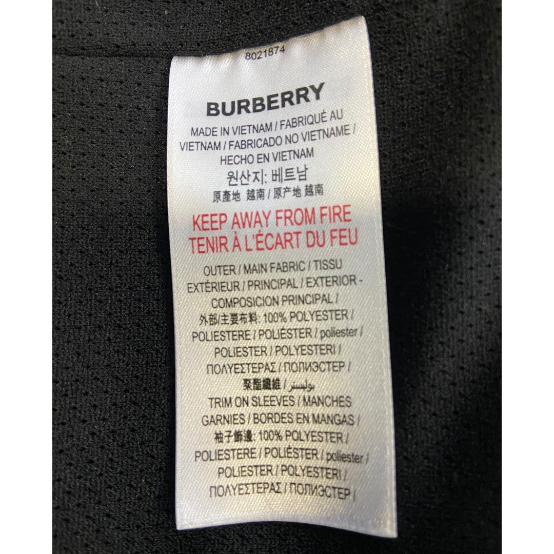 [BURBERRY] Burberry TB Logo Color Block Fleece Zip Up Blouson TB logo color block fleece zip up blouson