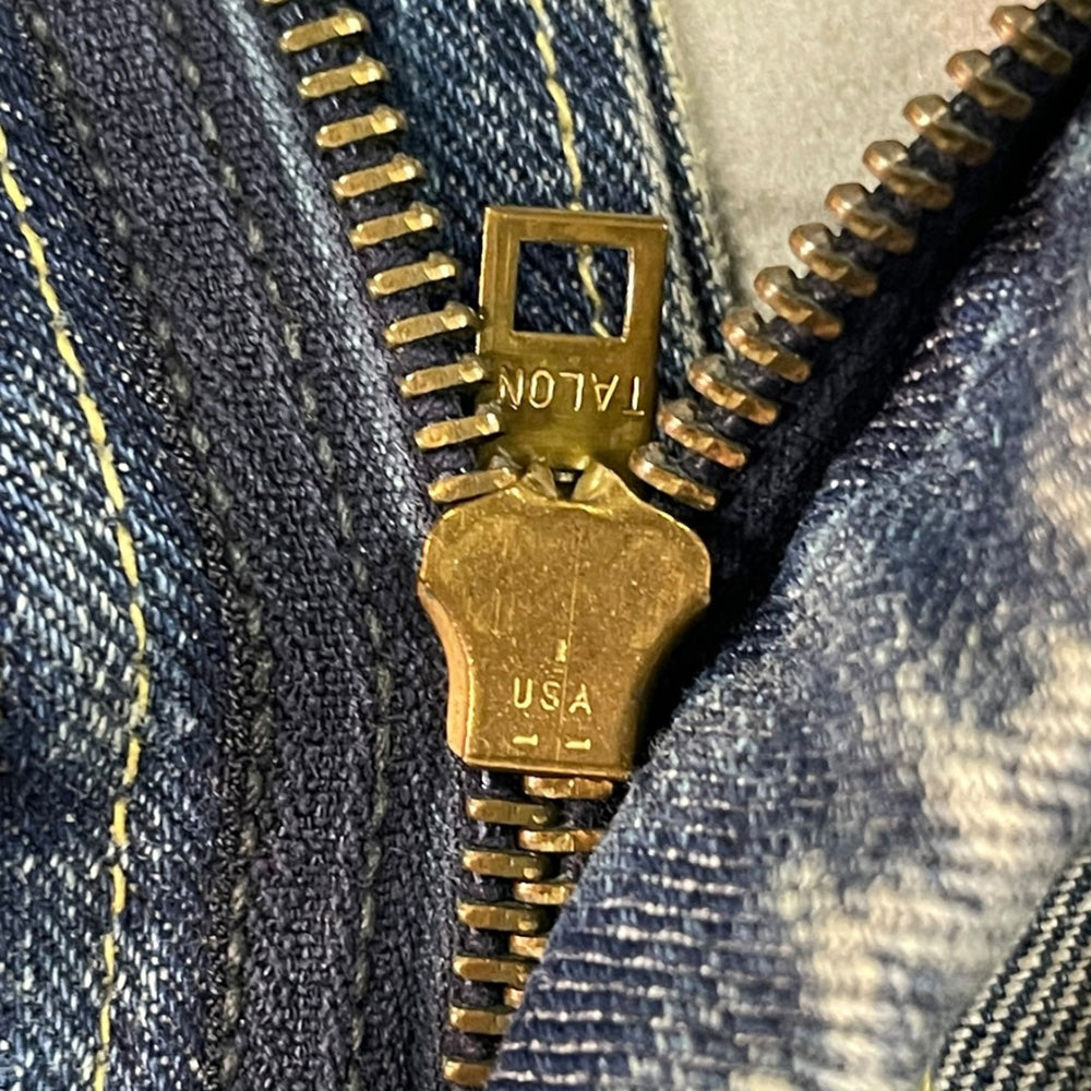 Lee 200 Denim Pants, Size 34, Made in USA, 1970s