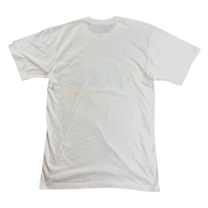 【DONALD DUCK】ドナルドダック Vintage Tシャツ 90’s White Body  タグ：MICKEY UNLIMITED｜ディズニーオリジナル L