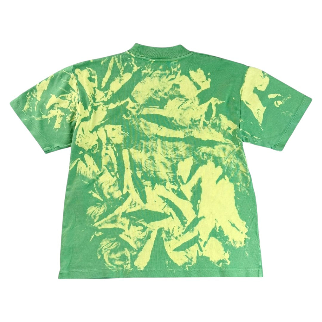 [OFF-WHITE] Off-White Tie-Dye T-Shirt (Green) Size 40