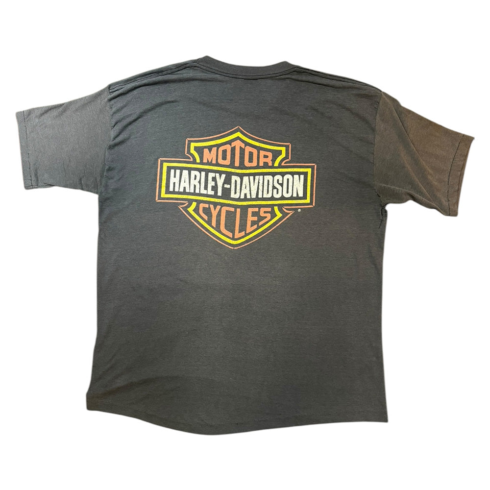 【Harley Davidson】ハーレーダビッドソン  vintage Tシャツ（ブラック）/ 90’s / XL相当