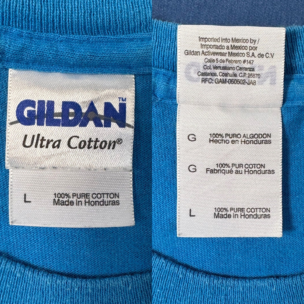 【Kanye Westｘ村上隆】カニエウェスト ドロップアウトベア Tシャツ ブルー  00's Vintage