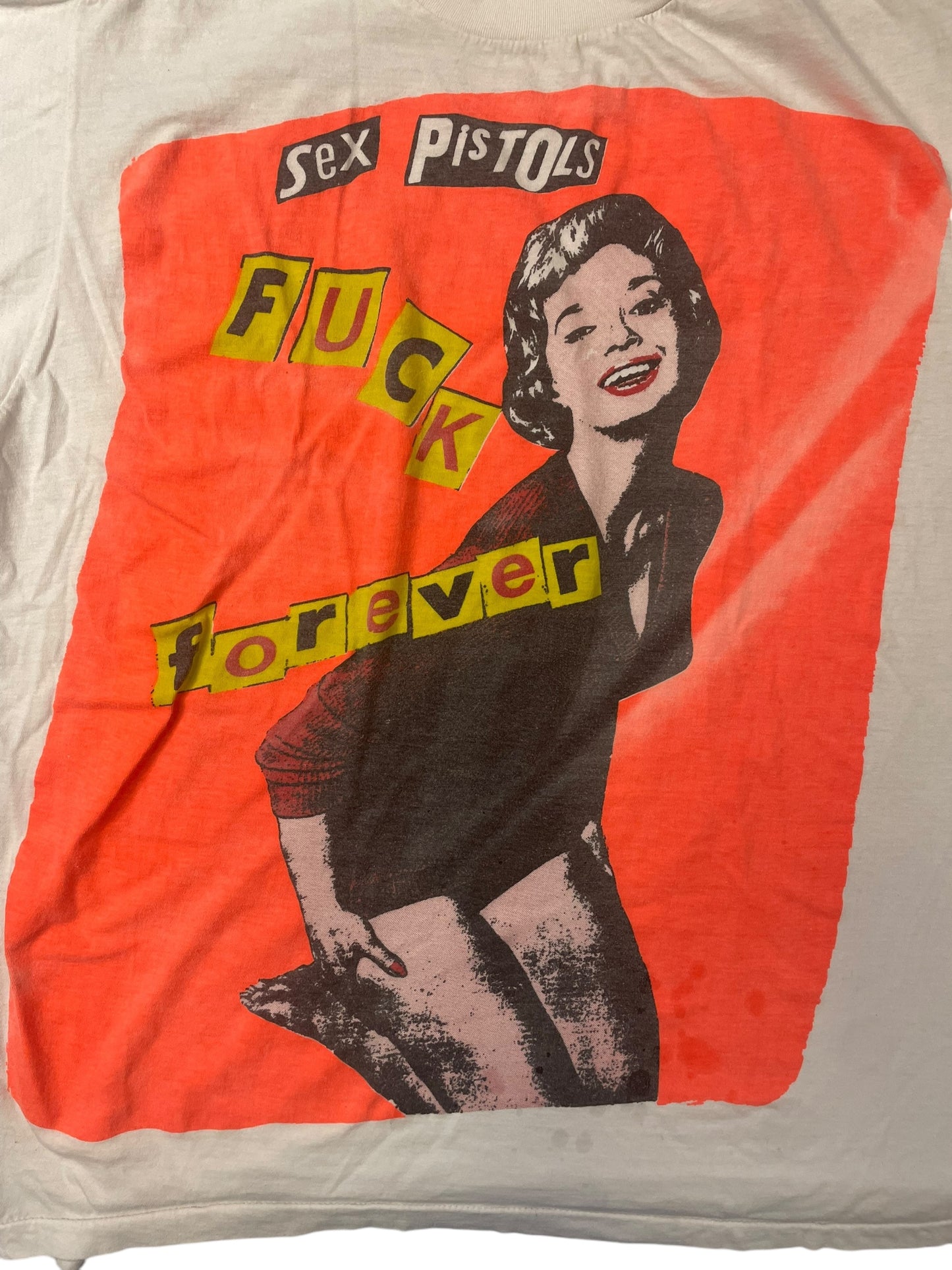 【Sex Pistols】セックスピストルズ Fuck Forever Tシャツ M・L相当