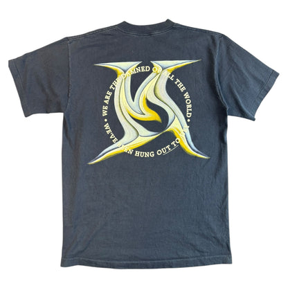 【MEGADETH】メガデス 1994 YOUTHANASIA NAVY Tシャツ giant BY TEE JAYS XL