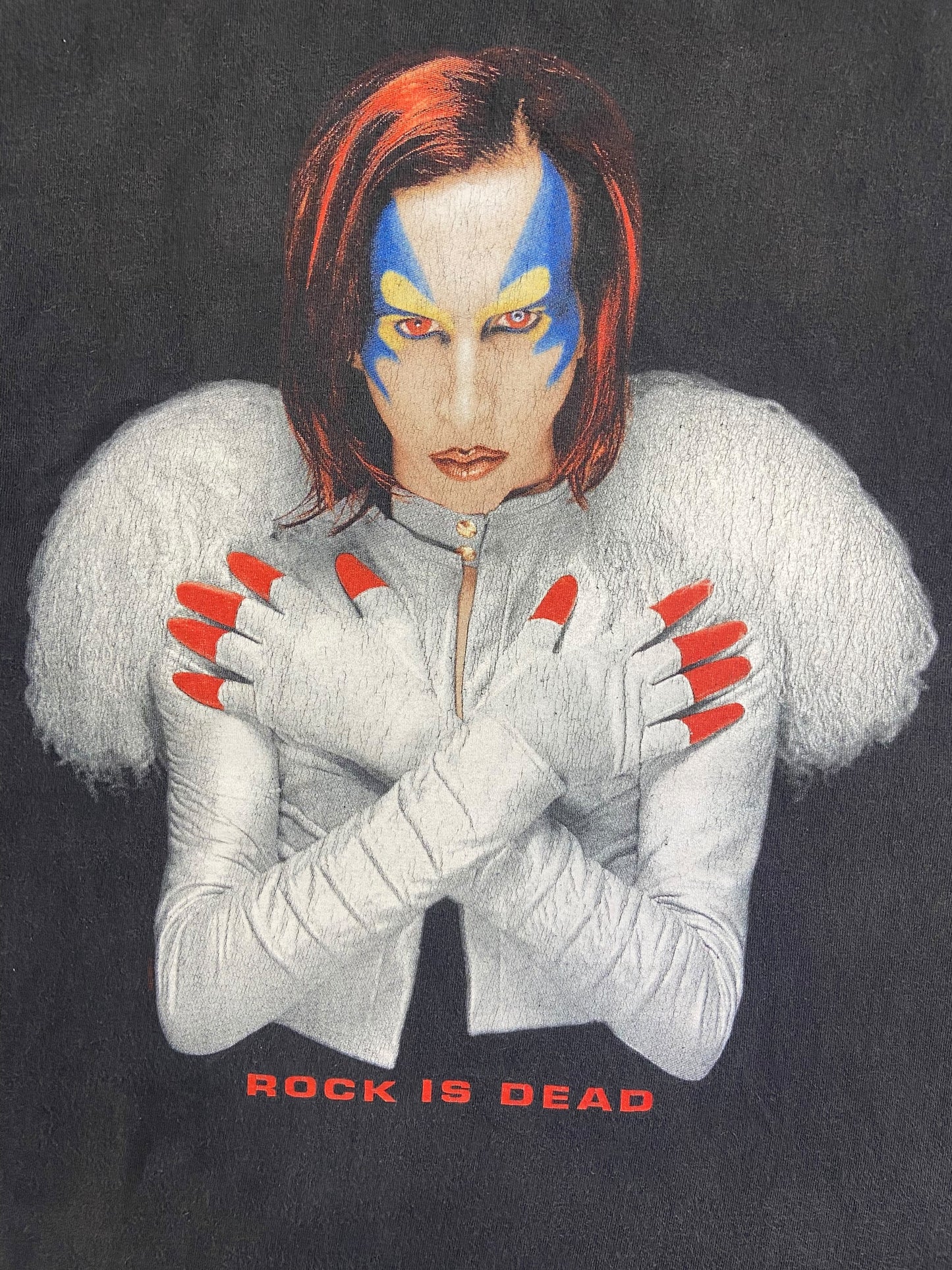 [Marilyn Manson] Marilyn Manson "ROCK IS DEAD omega" T-shirt L