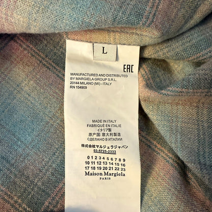 [Maison Margiela x PENDLETON] Maison Margiela x Pendleton Long Sleeve Check Shirt L