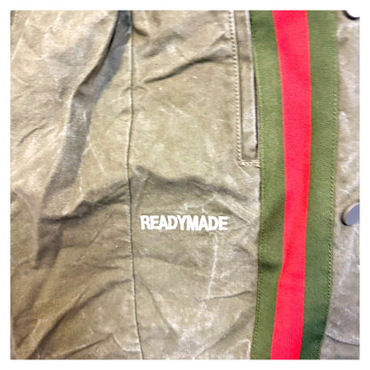 [READY MADE] SIDE SNAP TRACK PANTS Side Stripe Snap Button Track Pants Size M