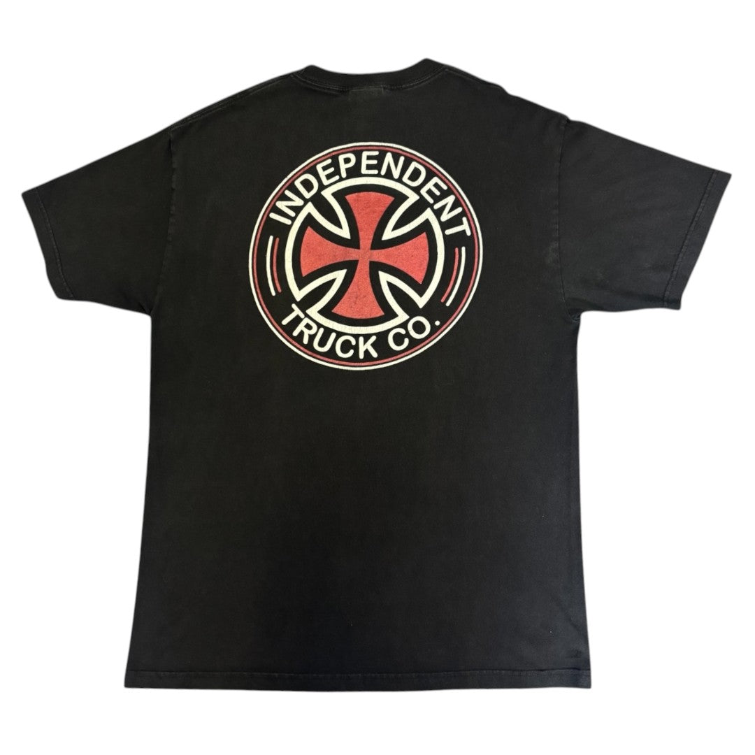 [INDEPENDENT] Independent Name Logo NHS Tag Vintage T-Shirt L
