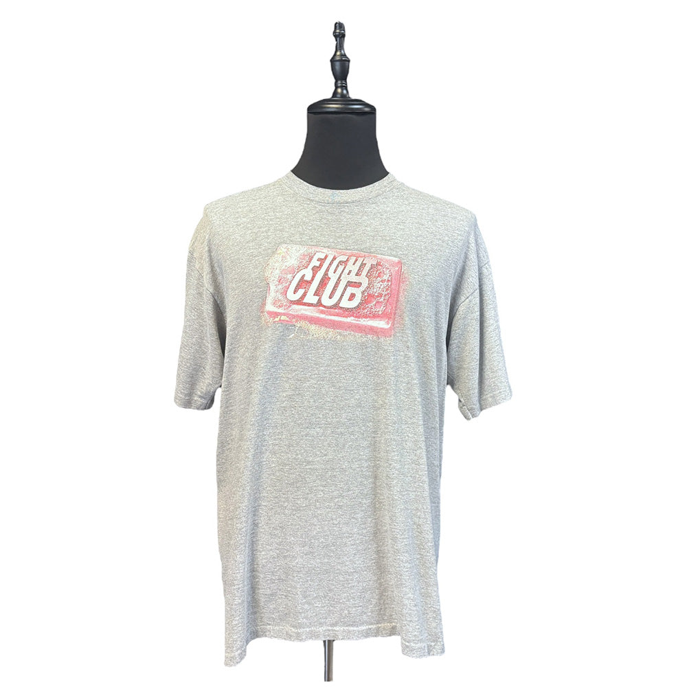 Fight Club "Grey Soap Movie Promo" Vintage Soap Grey Promo T-Shirt, 90s, Made in USA