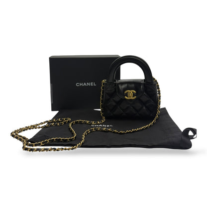 [CHANEL] Chanel Coco Mark Mini Chain Clutch Shoulder Bag